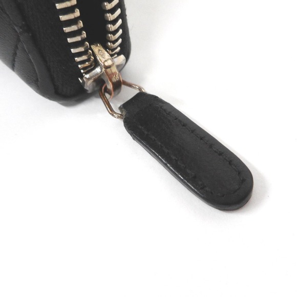 CHANEL Long Wallet Matelasse Lambskin Black - Picture 6 of 10